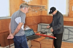 Mike showing his ALTIS unit installation