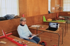 Ann demonstrates new Gliderscore Contest Software