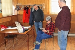 Adam helping Ann reprogramme her 2M Spirit Electric