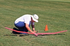 Ann T makes some final adjustments