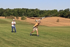 Andy launching for Ann