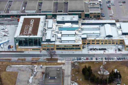 Downsview Aerial construction